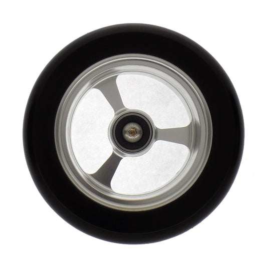 Aluminum DOUBLE Soft-Roll Caster - Pairs