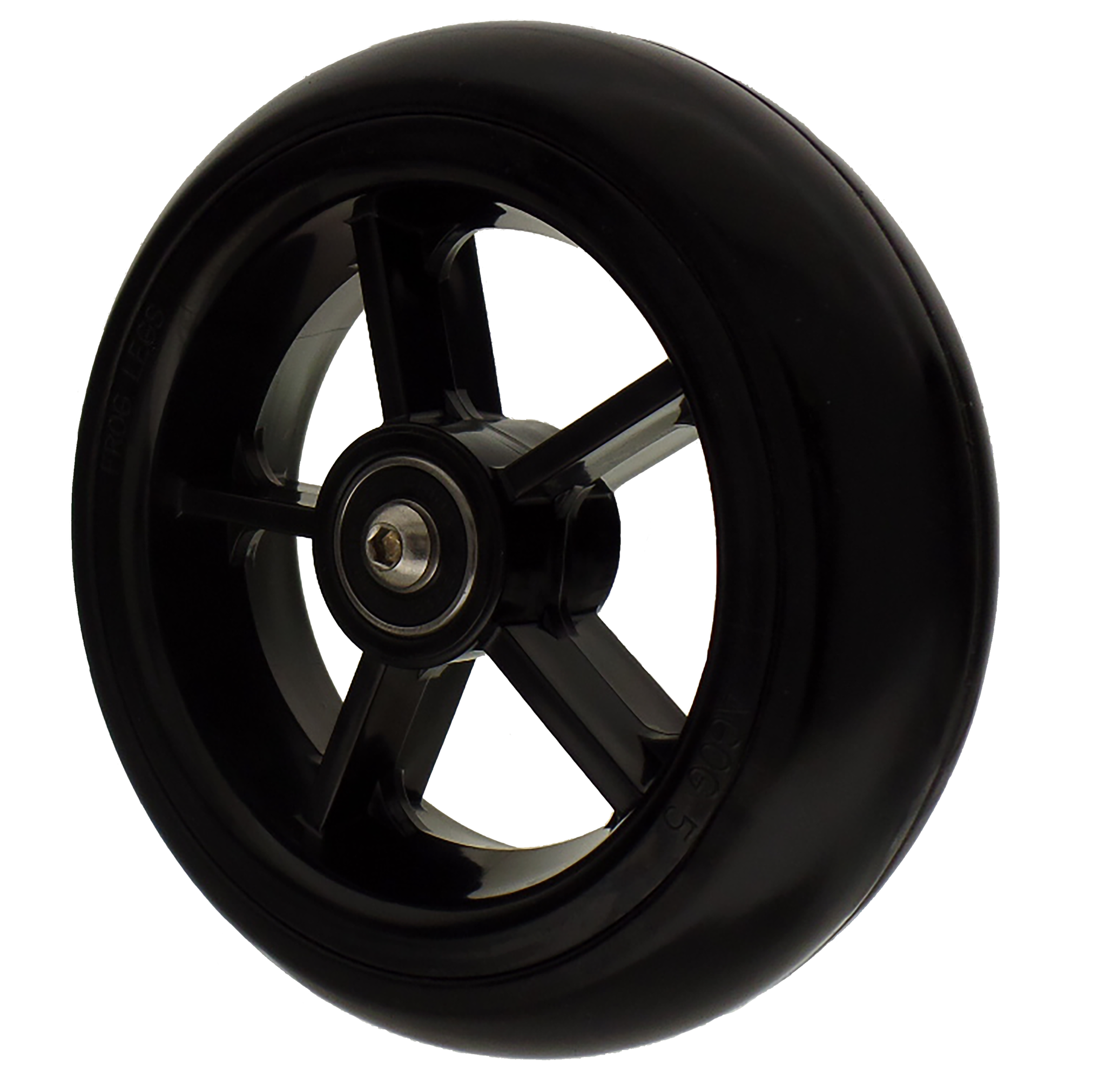 Frog Legs AGOG composite caster with five-spoke hub